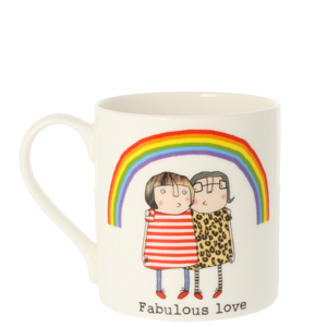 Rosie Made A Thing Fabulous Girl Love Mug 350ml